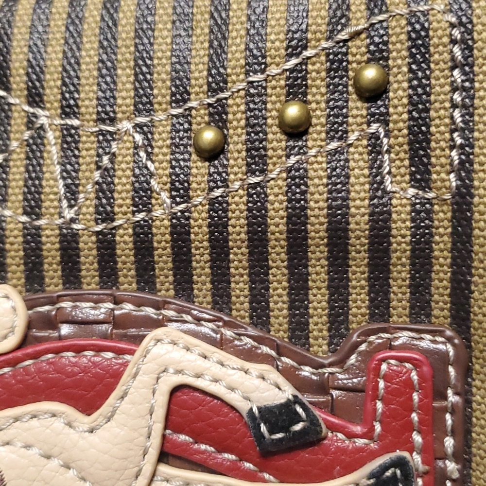 Chala Horse Fabric Mini Crossbody Purse - Picture 14 of 16